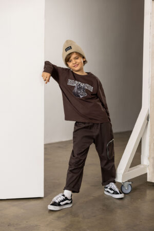 LONGSLEEVE MASHMNIE BRĄZOWY