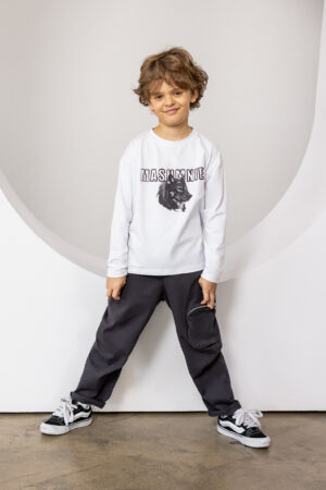 LONGSLEEVE MASHMNIE BIAŁY