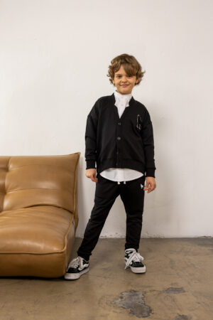 KARDIGAN MASHMNIE CZARNY