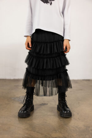 Spódniczka tiulowa MASHMNIE czarna