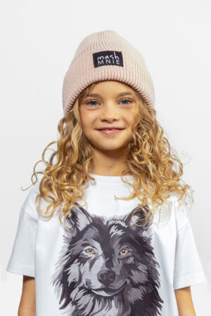 CZAPKA MASHMNIE RÓŻOWA