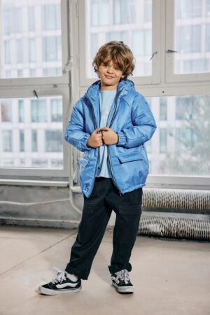 KURTKA MASHMNIE NIEBIESKA