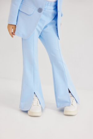 Spodnie dzwony Allforkids błękitne