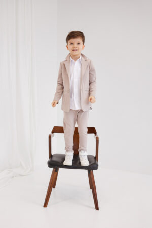 Spodnie Allforkids beżowe