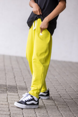 SPODNIE DRESOWE MASHMNIE COMFORT LIMONKOWE - DROP 4