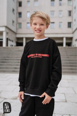 BLUZA DISCONNECT CZARNA/AFK AUTUMN 2 26