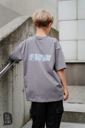 T-SHIRT LESS SZARY/AFK AUTUMN 2 26