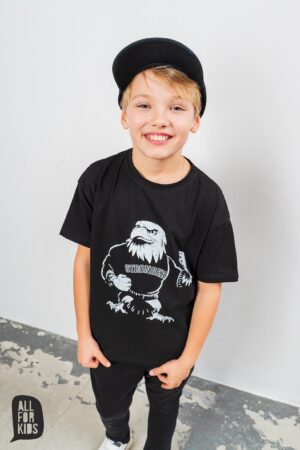 T-SHIRT ORZEŁ CZARNY/AFK AUTUMN 2 26
